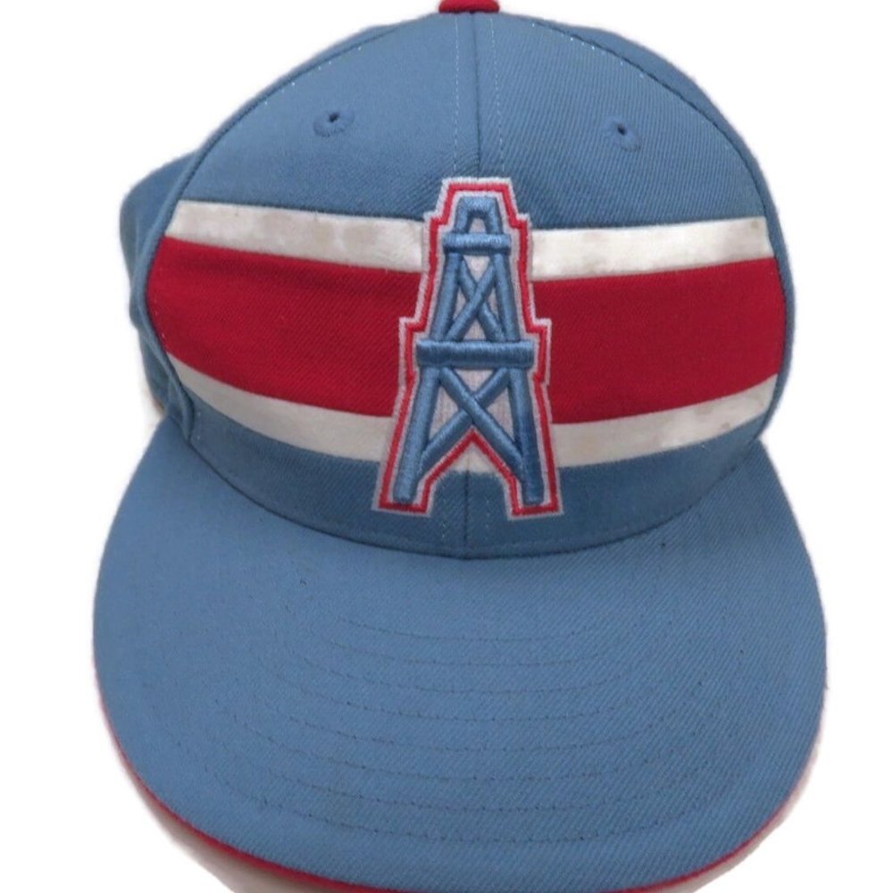 Houston Oilers‎ NFL Mitchell & Ness Fitted Cap Hat